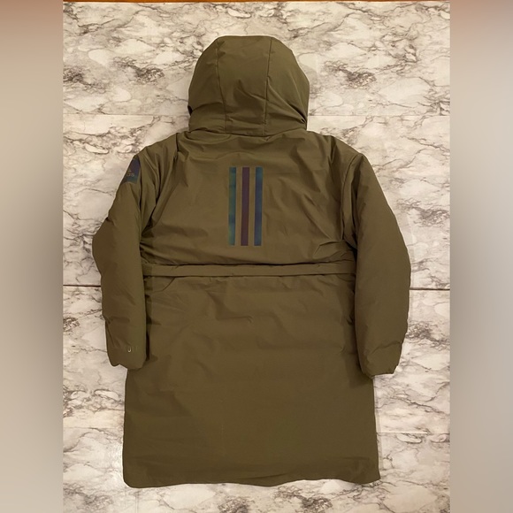NWT Women’s Adidas MYSHELTER COLD.RDY Parka Green - Picture 14 of 14